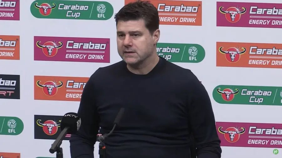 “They feel the pain ” – Pochettino’s message to Chelsea players after losing the Carabao Cup final to Liverpool at Wembley