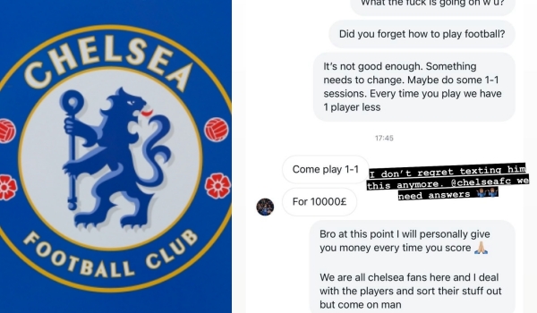 “Come play 1-1” – Mykhailo Mudryk slam Chelsea fans on Instagram after Wolves defeat