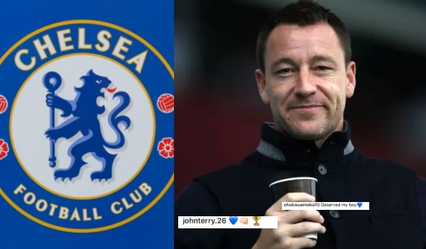 “Congratulations he deserve it” – John Terry and Carney Chukwuemeka react to what 20-year-old Chelsea player has just done